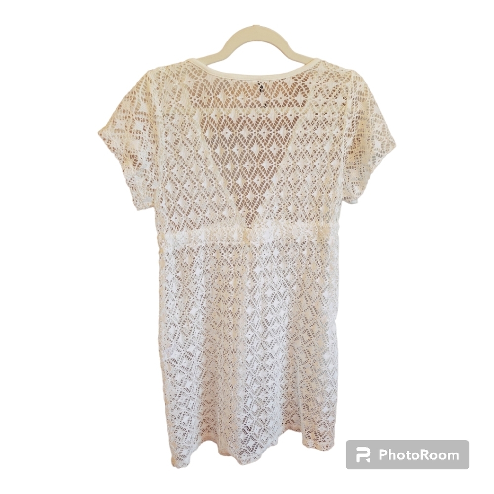 NWOT Nimes, Cote d'Azur Lace Swimsuit Cover-up 🩱 - Picture 3 of 7
